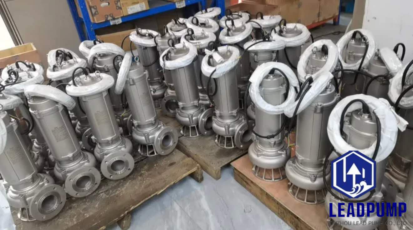 Bomba de aguas residual de grado alimenticio personalizado SS 316 80WQ40-16-4 Elevar seguridad y eficiencia para clientes globales
