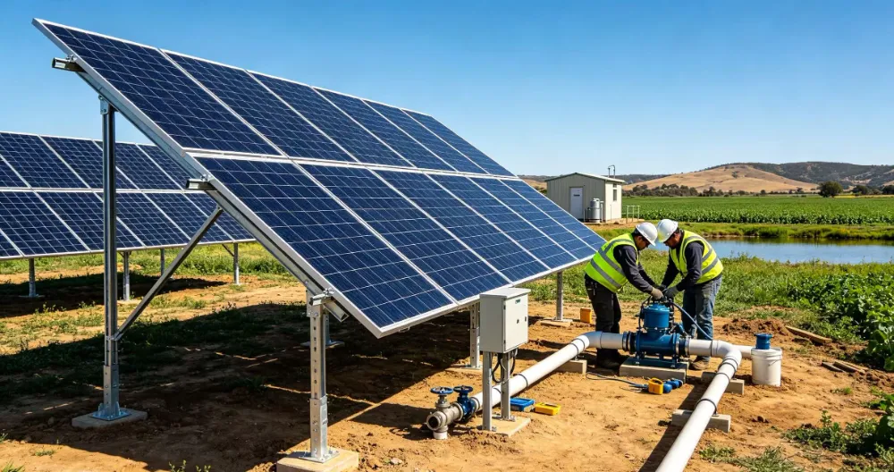 Guía de instalación de bombas de agua solares: configuración y puesta en servicio paso a paso (2026)
